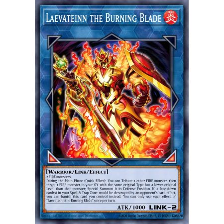 Laevateinn the Burning Blade (Super Rare)