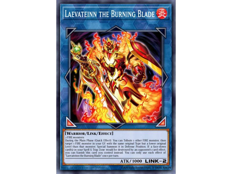 Laevateinn the Burning Blade (Super Rare)