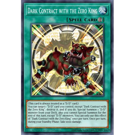Dark Contract with the Zero King (Common)