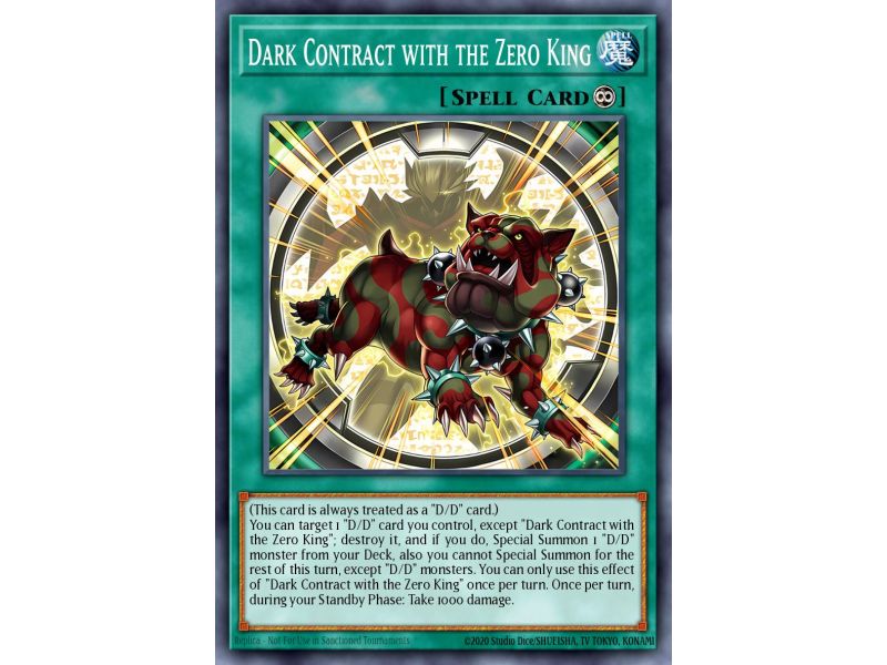 Dark Contract with the Zero King (Common)
