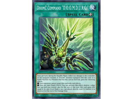 DoomZ Command "D.O.O.M.D.U.R.G." (Super Rare)