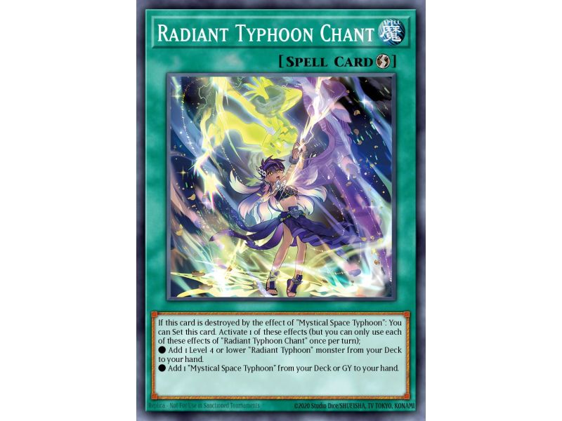 Radiant Typhoon Chant (Starlight Rare)