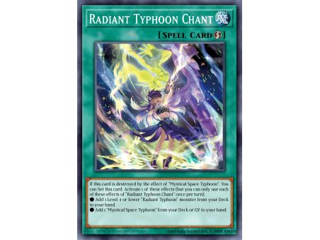 Radiant Typhoon Chant (Starlight Rare)