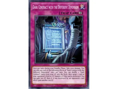Dark Contract with the Different Dimension (Common)