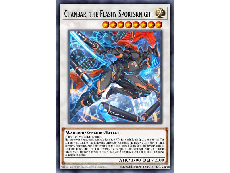 Chanbar, the Flashy Sportsknight (Super Rare)