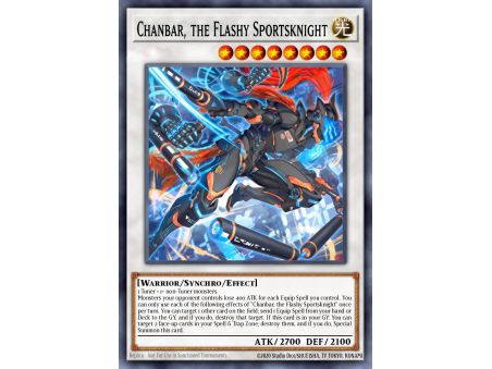 Chanbar, the Flashy Sportsknight (Super Rare)