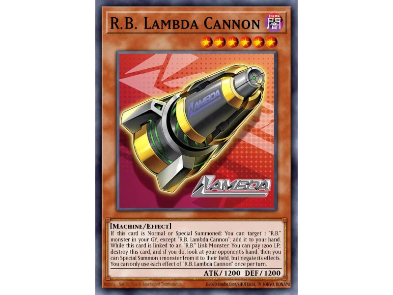 R.B. Lambda Cannon (Starlight Rare)