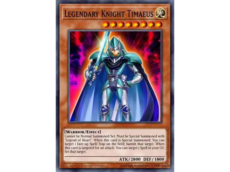 Legendary Knight Timaeus (Secret Rare)