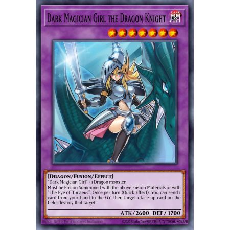 Dark Magician Girl the Dragon Knight (Secret Rare)