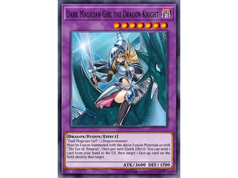 Dark Magician Girl the Dragon Knight (Secret Rare)