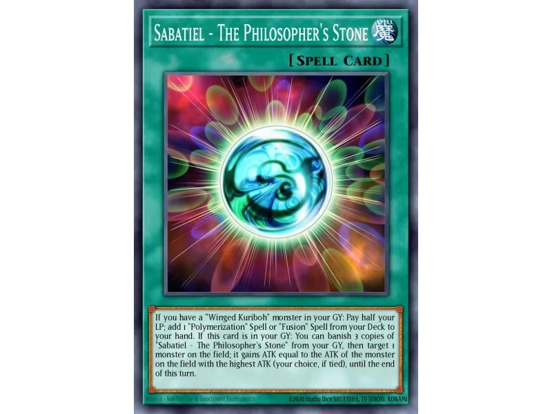 Sabatiel - The Philosopher's Stone (Super Rare)