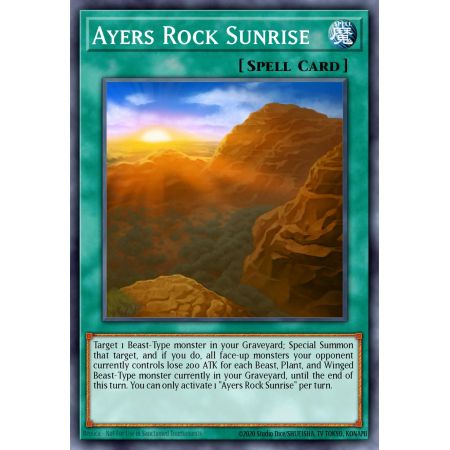 Ayers Rock Sunrise (Super Rare)