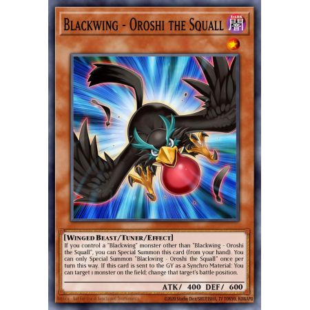 Blackwing - Oroshi the Squall (Super Rare)