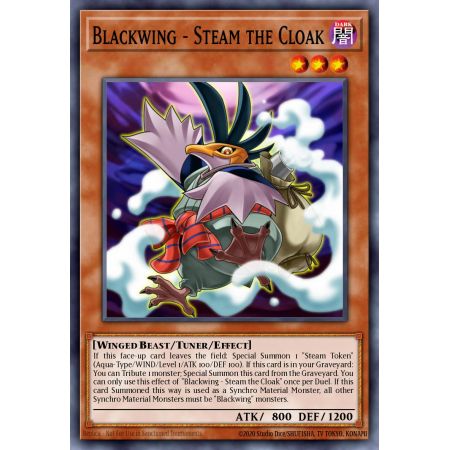 Blackwing - Steam the Cloak (Super Rare)