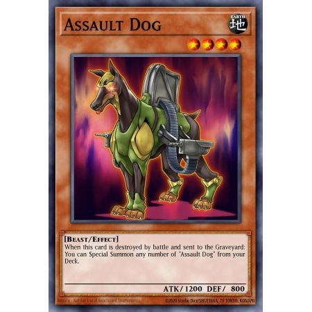 Assault Dog (Super Rare)
