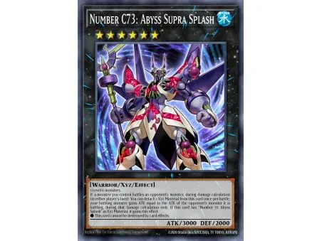 Number C73: Abyss Supra Splash (Super Rare)