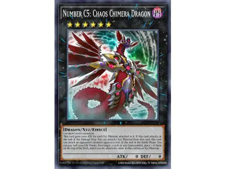 Number C5: Chaos Chimera Dragon (Super Rare)
