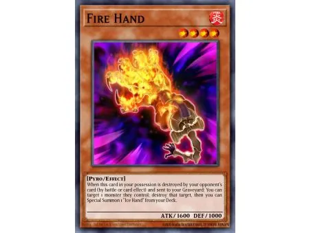 Fire Hand (Secret Rare)