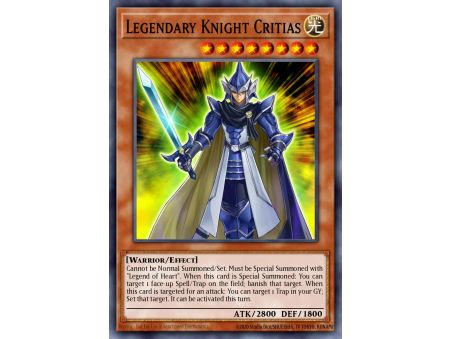 Legendary Knight Critias (Secret Rare)