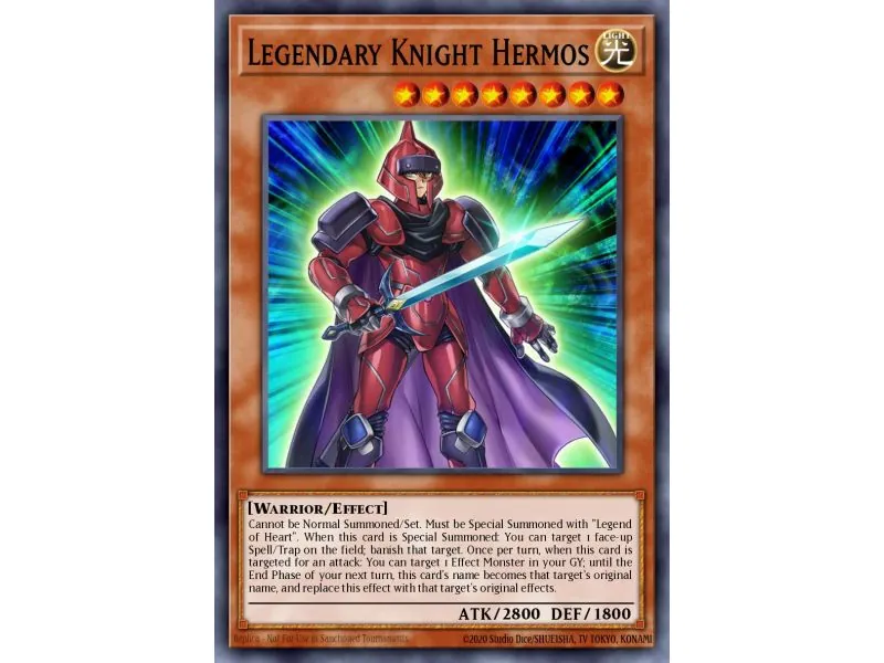 Legendary Knight Hermos (Secret Rare)