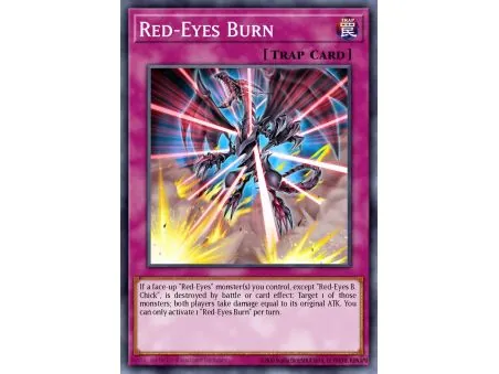 Red-Eyes Burn (Super Rare)