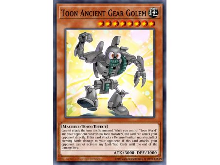 Toon Ancient Gear Golem (Super Rare)