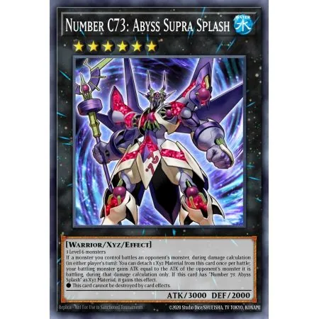 Number C73: Abyss Supra Splash (Common)