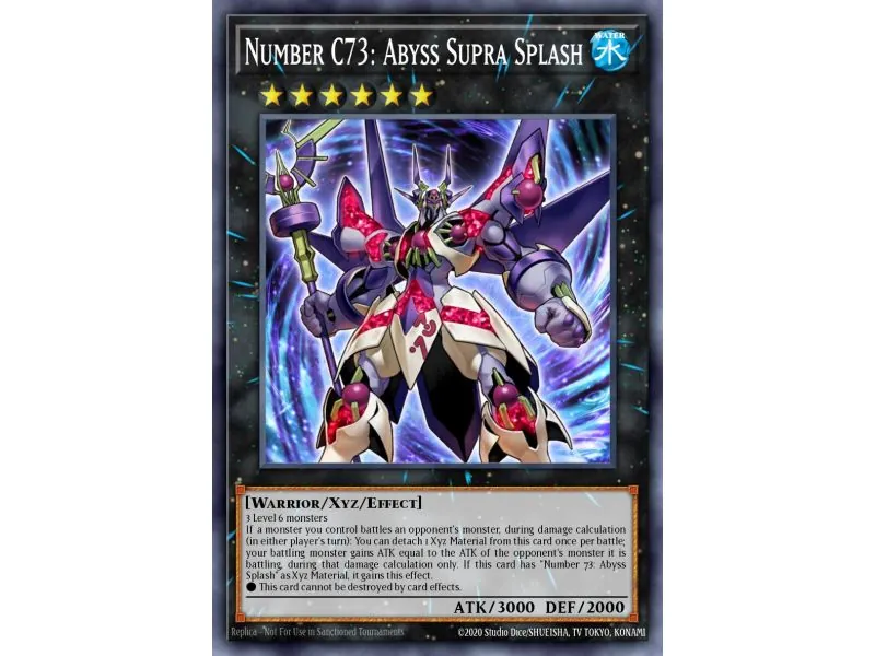 Number C73: Abyss Supra Splash (Common)