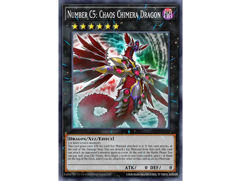 Number C5: Chaos Chimera Dragon (Common)