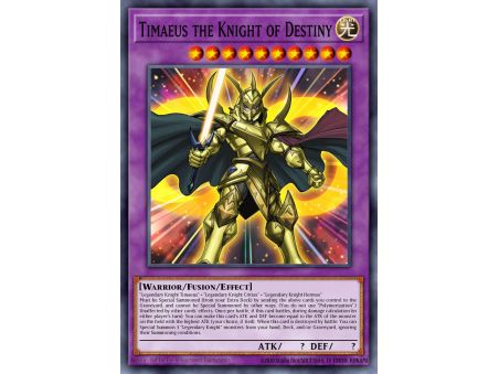 Timaeus the Knight of Destiny (Ultra Rare)