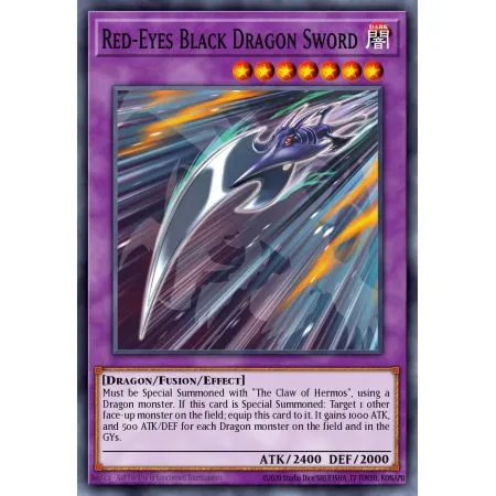 Red-Eyes Black Dragon Sword (Common)