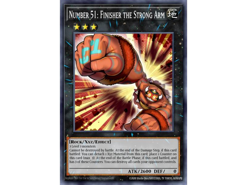 Number 51: Finisher the Strong Arm (Common)