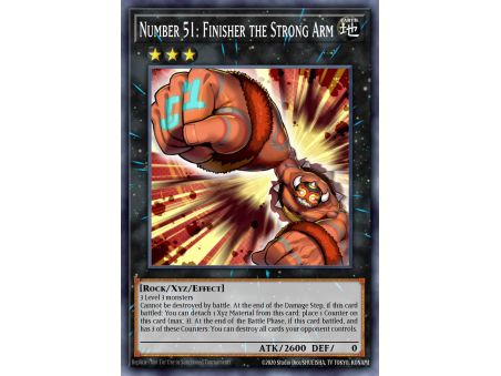 Number 51: Finisher the Strong Arm (Common)