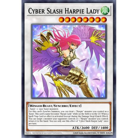 Cyber Slash Harpie Lady (Secret Rare)