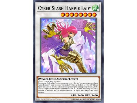 Cyber Slash Harpie Lady (Secret Rare)