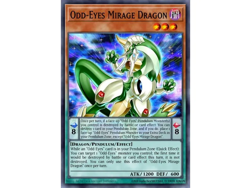 Odd-Eyes Mirage Dragon (Secret Rare)