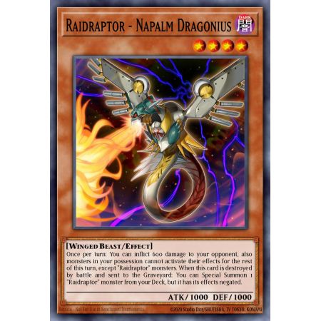 Raidraptor - Napalm Dragonius (Ultra Rare)