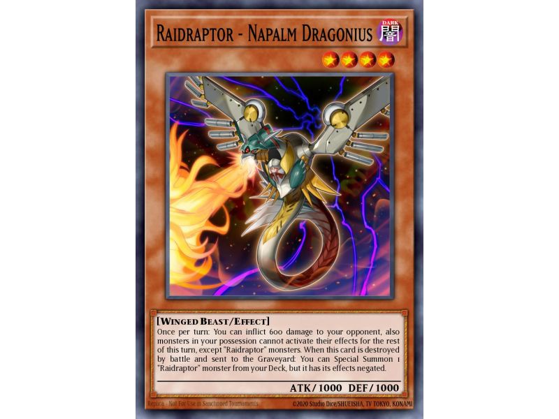 Raidraptor - Napalm Dragonius (Ultra Rare)