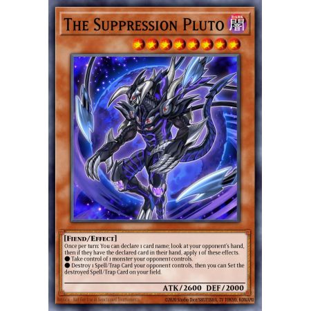 The Suppression Pluto (Secret Rare)