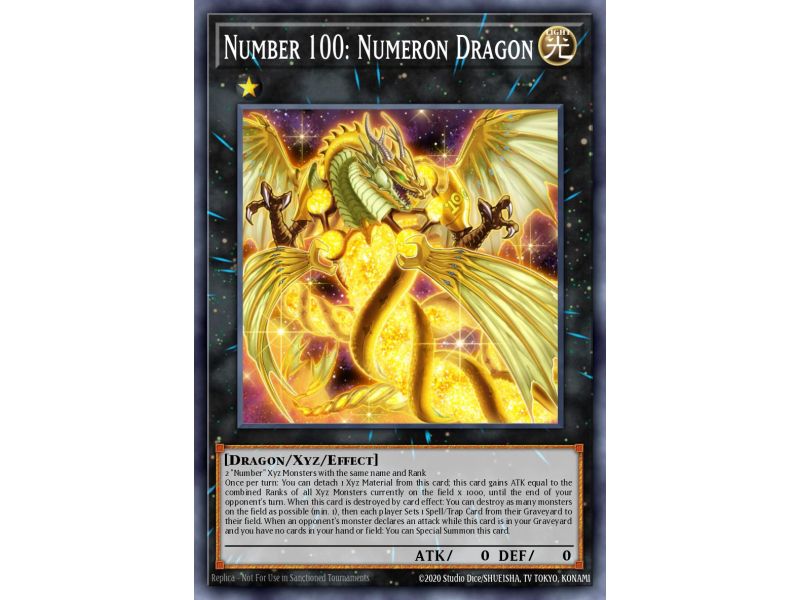Number 100: Numeron Dragon (Secret Rare)