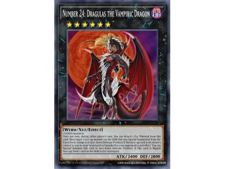 Number 24: Dragulas the Vampiric Dragon (Secret Rare)