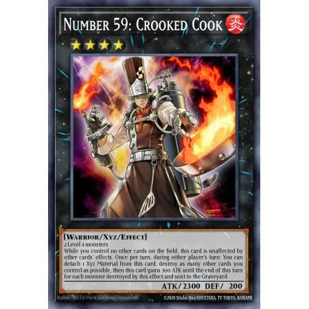 Number 59: Crooked Cook (Ultra Rare)