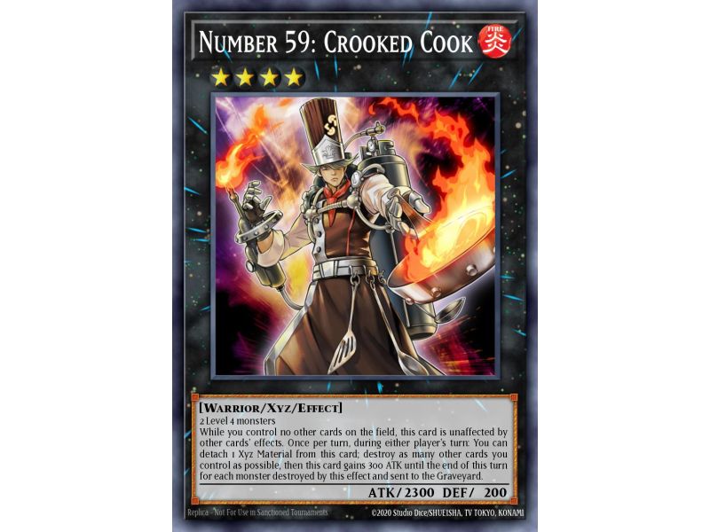 Number 59: Crooked Cook (Ultra Rare)