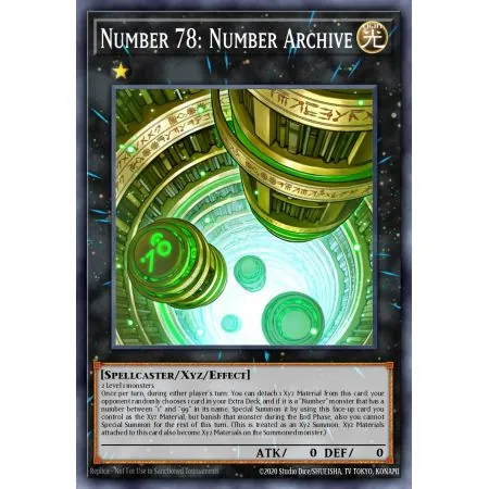 Number 78: Number Archive (Ultra Rare)
