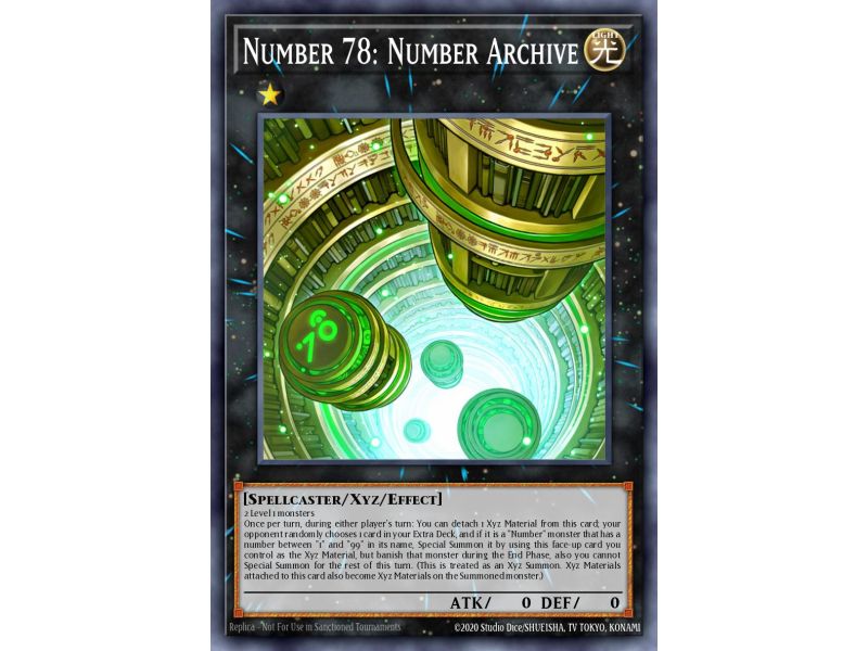 Number 78: Number Archive (Ultra Rare)