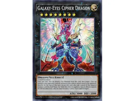 Galaxy-Eyes Cipher Dragon (Secret Rare)