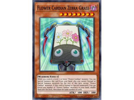 Flower Cardian Zebra Grass (Ultra Rare)
