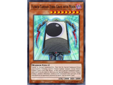 Flower Cardian Zebra Grass with Moon (Ultra Rare)