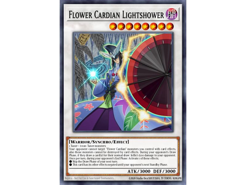 Flower Cardian Lightshower (Secret Rare)
