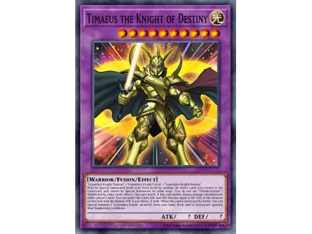Timaeus the Knight of Destiny (Ultra Rare)